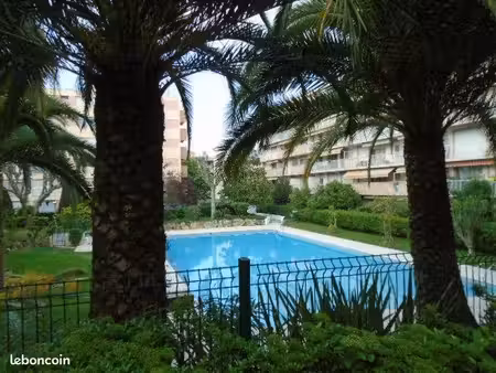 beau 2-pièces dans parc avec piscine vallauris centre