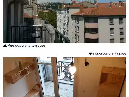 location duplex meublé avec terrasse