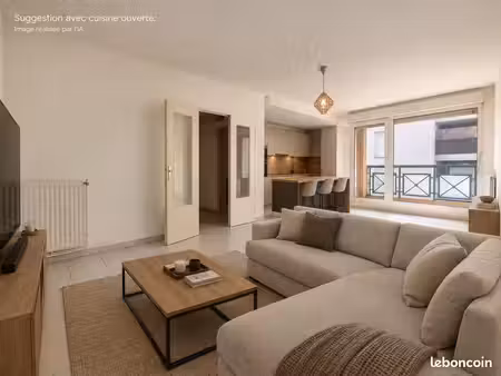 appartement 2 pièces 50 m²