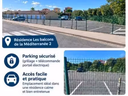 place de parking narbonne plage
