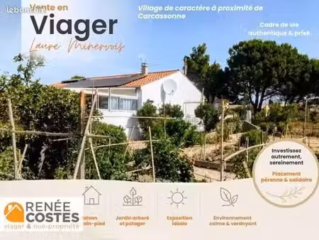 maison en viager 4 pièces 103 m²