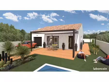 projet de construction d'une maison 81 m² avec terrain à salles-d'aude (11)