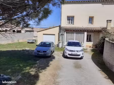 maison t4 de 80m2 avec jardin  garage et terrasse caux et sauzens (10min carcassonne)
