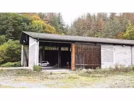 batiment industriel avec terrain