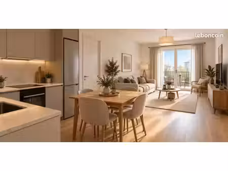 appartement 3 pièces 56 m²
