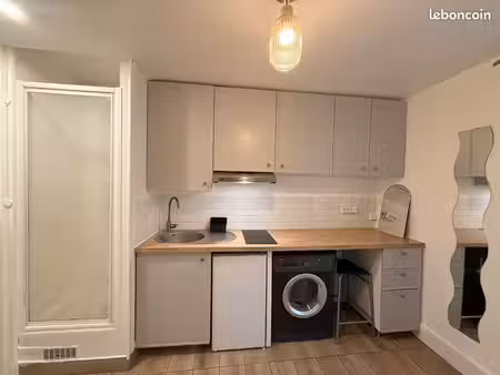 studio meublé résidence sécurisée avec balcon