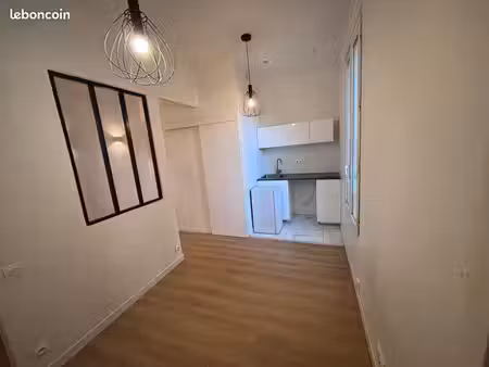 à louer - charmant studio 17m2 à 100m de la gare