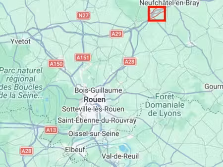 vente terrain esclavelles 76270 7000m²