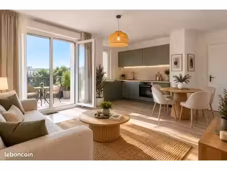 appartement 2 pièces 45 m²
