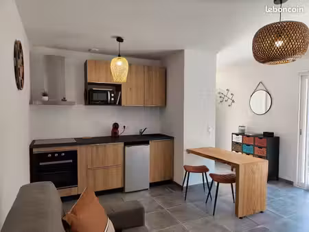? charmant appartement  meublé  équipé  récent à 3 minutes de la plage – corse ?