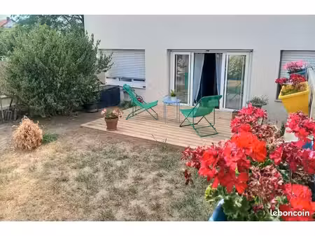 3 pièces avec jardin privatif de 50 m² – sans travaux-