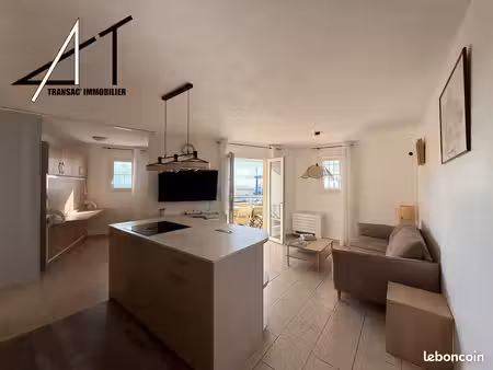 appartement t2 lumineux sur le port de solenzara