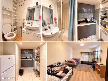studio meublé 20m²