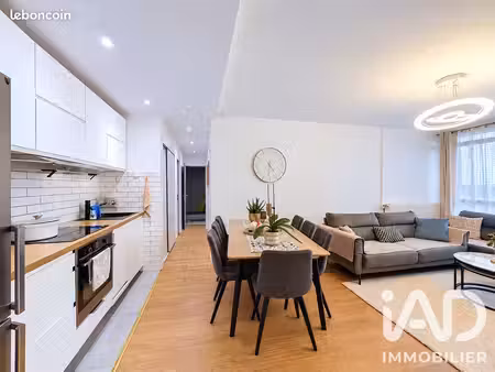 appartement 4 pièces 64 m²