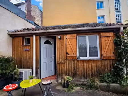 maisonnette meublée de 18m 2 utiles à ivry
