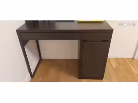 bureau ikea noir