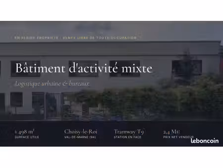 bâtiment d'activité mixte