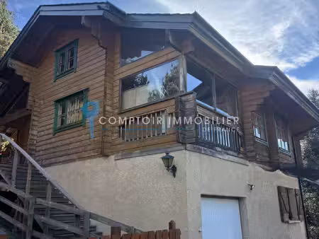magnifique chalet bois à bolquere