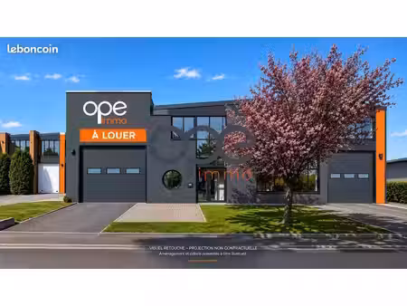entrepôt 1296 m² le thillay
