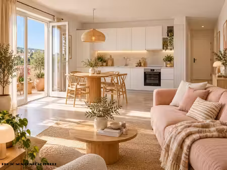 achat appartement 3 pièces 56m² marseillan 34340