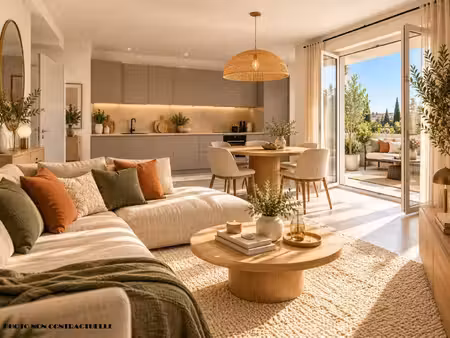 achat appartement 3 pièces 56m² marseillan 34340