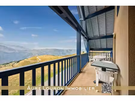 duplex 4 pièces - 74 48 m² avec terrasse et garage privatif a peyragudes (secteur genos-lo
