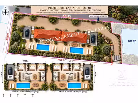 achat terrain 1 005m² la celle 83170