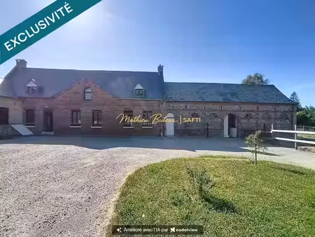 vente maison 6 pièces 270 m² à vercourt (80120)  625 000 €