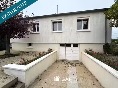 maison familiale sur sous-sol total et jardin clos