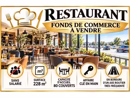 belle opportunité de reprise : restaurant reconnu  emplacement stratégique et clientèle fi
