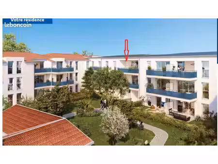 appartement 63 m2 balcon 11 m2 plein sud  domotique pour volets lumière & chauffage