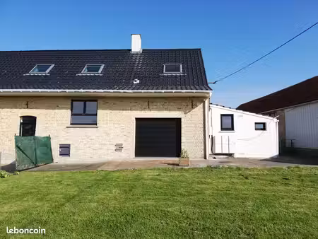 superbe maison avec jardin à la campagne près de dunkerque