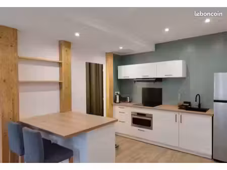 appartement meublé t2 de 50 m² entièrement rénové – centre-ville de limoux