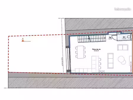 ? à louer – appartement t4 moderne en triplex – 93 m² – laneuveville-devant-bayon