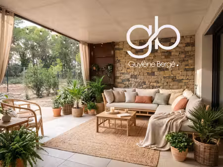 appartement t3 de 65.8m2 avec jardin privatif de 42 m2 - sai