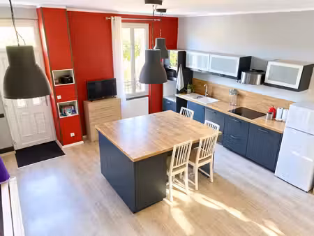maison 3 chambres 1 bureau - vie de plain-pied terrain 934 m