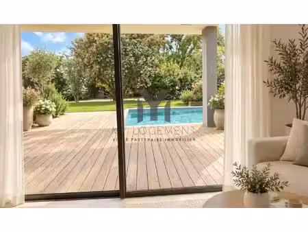 villa individuelle - aix en provence avec piscine et jardin