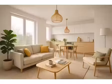 vente appartement 2 pièces 44 m² à le loroux-bottereau (44430)  169 900 €