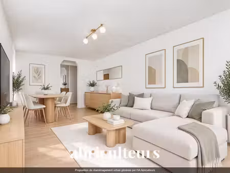 appartement 4 pièces 76 m² avec loggia  parking et cave — argenteuil