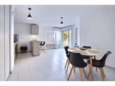 superbe t3 meublé 54m2 a louer ovalie avec balcon + parking