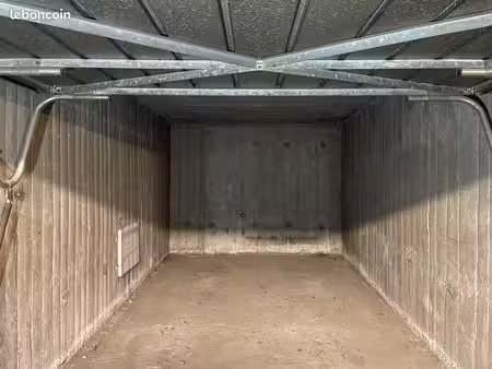 loue garage souterrain sécurisé