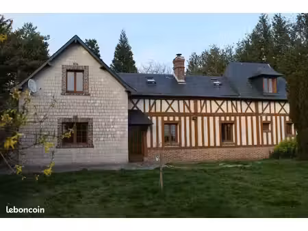 maison f5 102 m² – 3 chambres – le troncq (près le neubourg) – 825