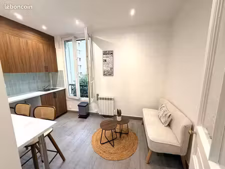 appartement refait à neuf et meublé au cœur de levallois perret