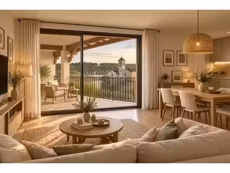 vente appartement 2 pièces 48 m² à le barp (33114)  194 000 €
