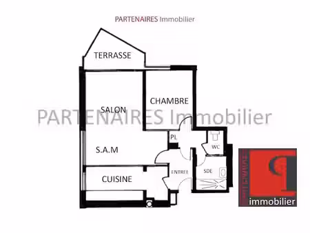 vente appartement 2 pièces 51 m² à le chesnay-rocquencourt (78150)  239 000 €