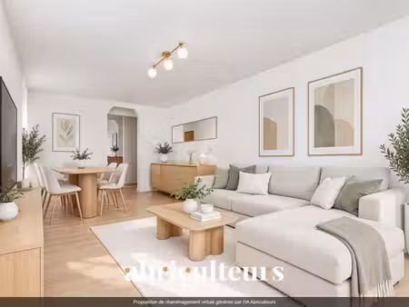 appartement 4 pièces 76 m² avec loggia  parking et cave — argenteuil