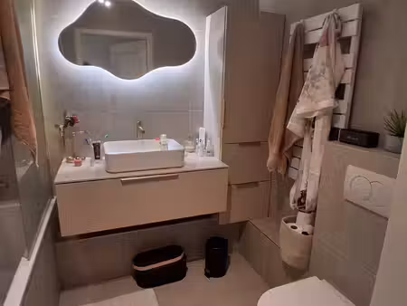 à louer charmant appartement f2 meublé avec cave et parkin