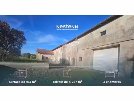 ensemble immobilier à vocation professionnelle 200 m² avec maison habitable ? baronville