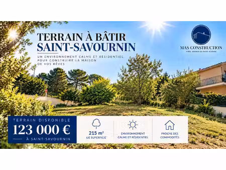 saint-savournin – la valentine ouest – maison neuve t4 avec jardin – vue sur les collines 