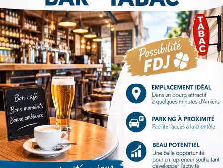 vente bar  brasserie  tabac 40 m²